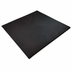 Rubber floor black 20mm