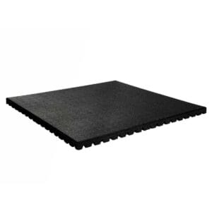 Rubber floor black 43mm