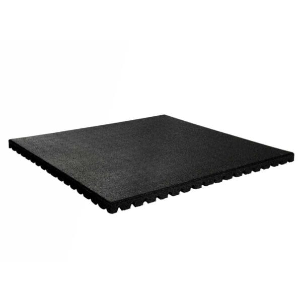 Rubber floor black 43mm