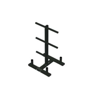 Olympic plate & barbell rack