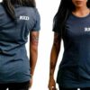 T-shirt woman blue/white M - Image 2