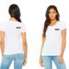 T-shirt woman white/black XL - Image 2