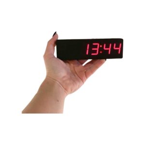 Home gym timer with battery