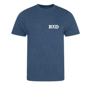 T-shirt man blue/white S