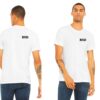 T-shirt man white/black M - Image 2