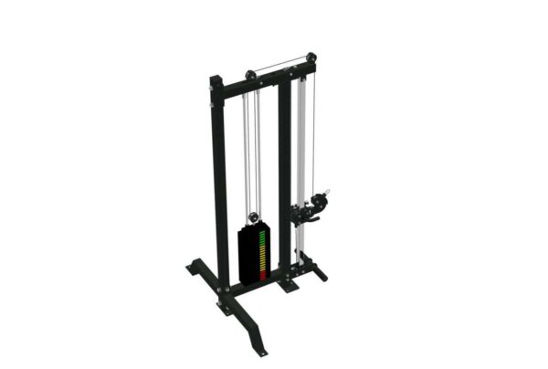 Adjustable pulley free standing